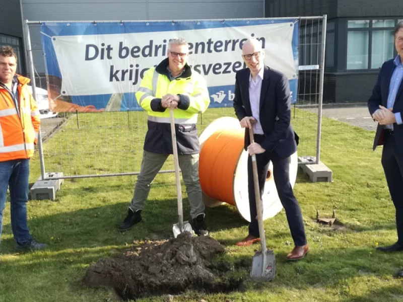 CBizz start aanleg glasvezelnetwerk Seggelant