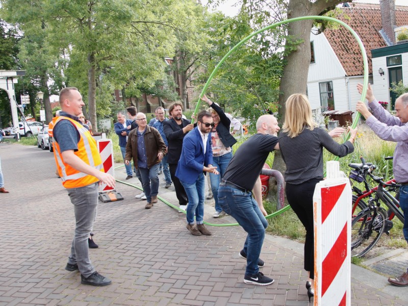 Aanleg glasvezelnetwerk GlasDraad Landelijk Noord officieel van start